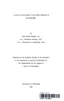 A study of the imagery in the Gothic romances of Ann Radcliffe